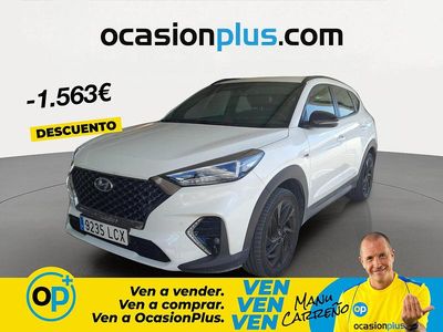 Usado Hyundai Tucson N Line 136 CV (100 kW) 2019 Blanco SUV