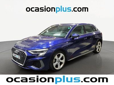 Usado Audi A3 S-Line 150 CV (110 kW) 2023 Azul Berlina