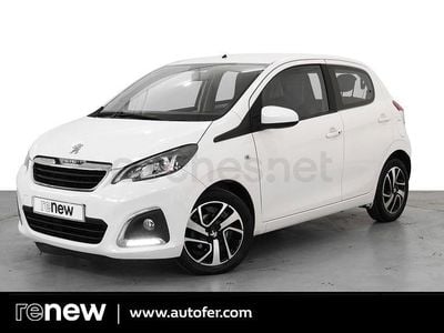 Usado Peugeot 108 69 CV (50 kW) 2018 Blanco Berlina