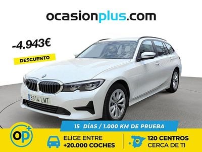 Blanco Usado 2021 BMW 320 Familiar | 26.190 € (Precio justo)