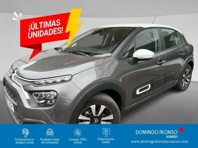 Usado Citroën C3 PureTech 83 CV (61 kW) 2020 Gris Utilitario
