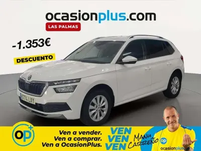 Usado Skoda Kamiq Active 110 CV (80 kW) 2022 Blanco SUV