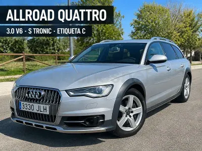 Usado Audi A6 Allroad Advanced 218 CV (160 kW) 2016 Gris / plata Familiar