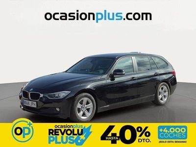 Usado BMW 318 143 CV (105 kW) 2012 Negro Familiar