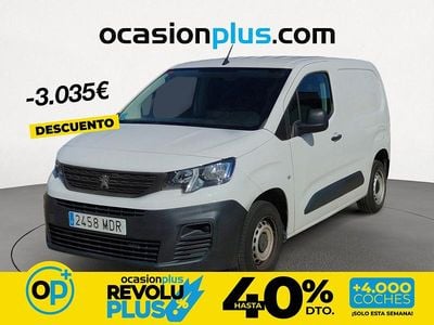 Usado Peugeot Partner 102 CV (75 kW) 2023 Blanco Monovolumen