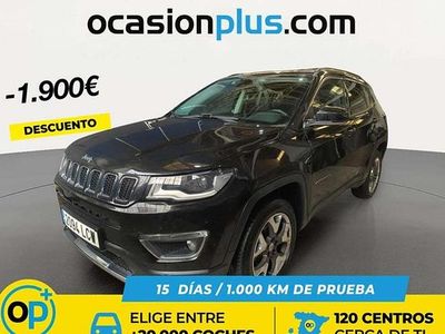 Usado Jeep Compass Limited 140 CV (102 kW) 2019 Negro SUV