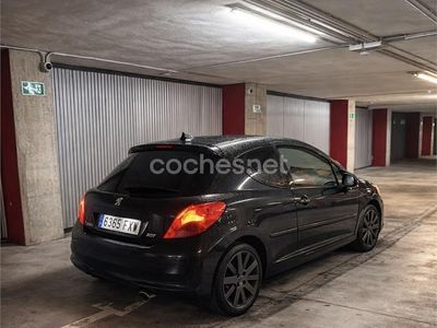 Usado Peugeot 207 GT 150 CV (110 kW) 2007 Negro Berlina