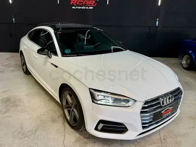 Usado Audi A5 Sportback S-Line 256 CV (188 kW) 2018 Blanco Utilitario