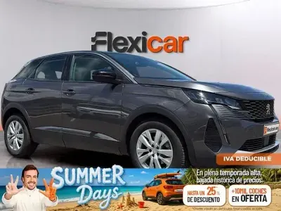 Usado Peugeot 3008 Active 130 CV (95 kW) 2022 Gris SUV