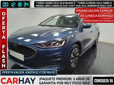 Begagnad Ford Focus Active 126 HK (92 kW) 2023 Blå Kombi