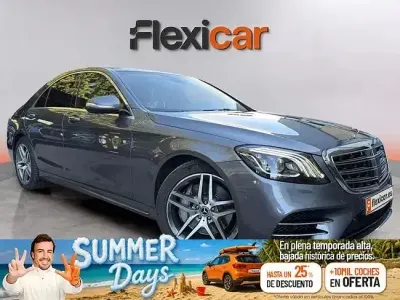 Usado Mercedes S350 286 CV (210 kW) 2019 Gris Berlina