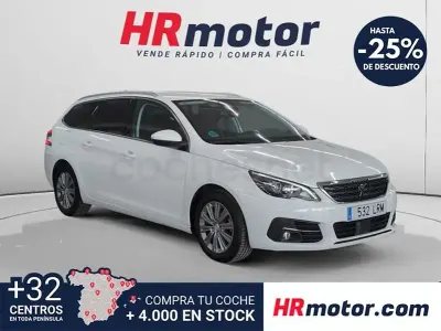 Begagnad Peugeot 308 SW Allure 130 HK (95 kW) 2021 Vit Kombi