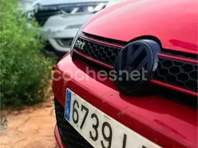 Usado VW Golf VI GTI 210 CV (154 kW) 2009 Rojo Berlina