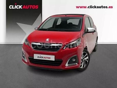 Rojo Usado 2021 Peugeot 108 Allure Utilitario | 11.100 € (Un poco caro)