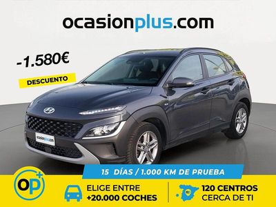 Usado Hyundai Kona 120 CV (88 kW) 2022 Gris SUV