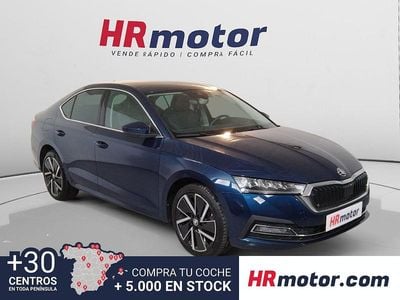 Azul Usado 2022 Skoda Octavia Style Berlina | 24.490 € (Precio justo)