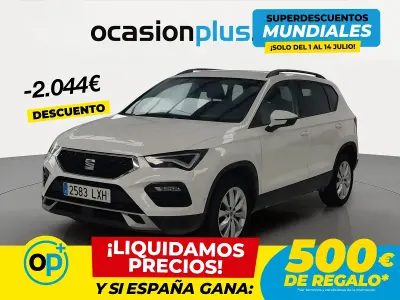 Usado Seat Ateca Style 116 CV (85 kW) 2022 Blanco SUV