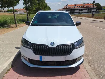 Usado Skoda Fabia Monte Carlo 110 CV (80 kW) 2019 Blanco Utilitario