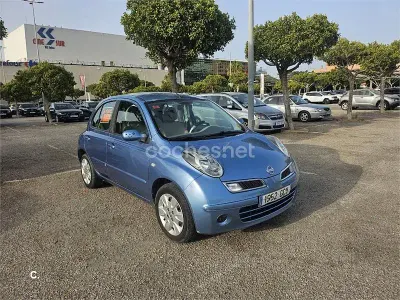Usado Nissan Micra 88 CV (64 kW) 2008 Azul Berlina