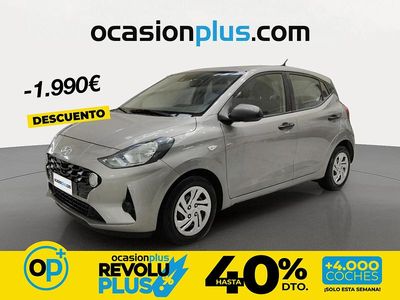 Usado Hyundai i10 67 CV (49 kW) 2022 Gris Utilitario