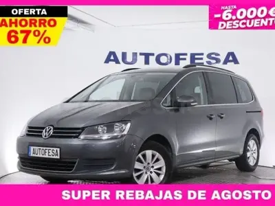 Usado VW Sharan Comfortline 150 CV (110 kW) 2012 Gris Monovolumen