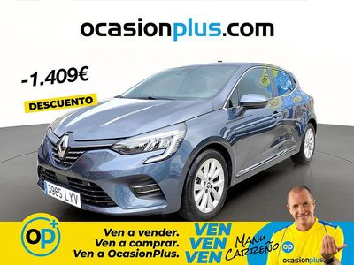 Usado Renault Clio V Zen 90 CV (66 kW) 2022 Azul