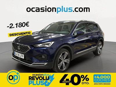 Usado Seat Tarraco 4Drive 190 CV (139 kW) 2020 Azul SUV