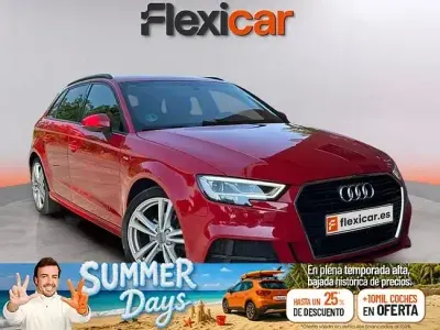 Usado Audi A3 S-Line 150 CV (110 kW) 2020 Rojo Berlina