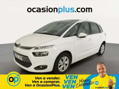 Usado Citroën C4 Picasso PureTech 131 CV (96 kW) 2016 Blanco Monovolumen