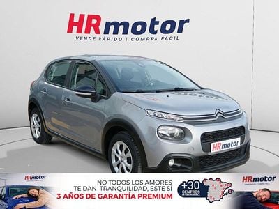 Usado Citroën C3 Feel 110 CV (80 kW) 2019 Gris Utilitario