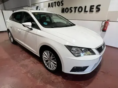 Brugt Seat Leon Style 115 HK (84 kW) 2018 Hvid Stationcar