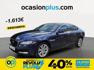 Usado Jaguar XF Prestige 180 CV (132 kW) 2019 Azul Berlina