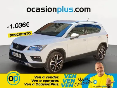 Usado Seat Ateca 4Drive 150 CV (110 kW) 2016 Blanco SUV