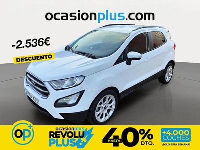 Usado Ford Ecosport Titanium 125 CV (91 kW) 2019 Blanco SUV