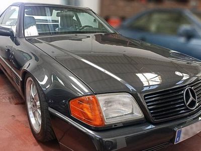 Usado Mercedes SL300 230 CV (169 kW) 1991 Gris oscuro Descapotable