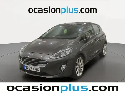 Usado Ford Fiesta Titanium 101 CV (74 kW) 2018 Gris Utilitario