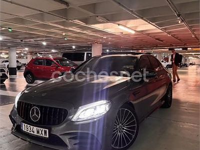 Usado Mercedes C220 170 CV (125 kW) 2018 Gris / plata Berlina