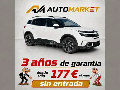 Usado Citroën C5 Aircross Shine 131 CV (96 kW) 2021 Blanco SUV