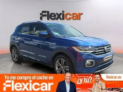 Usado VW T-Cross Sportline 150 CV (110 kW) 2020 Azul SUV