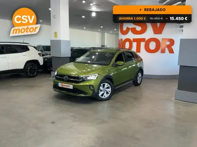 Usado VW Taigo Life 95 CV (69 kW) 2022 Verde SUV