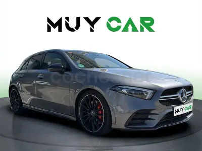 Usado Mercedes A35 AMG 306 CV (225 kW) 2019 Gris / plata Berlina