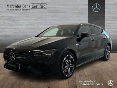 Usado Mercedes CLA250e Shooting Brake 218 CV (160 kW) 2026 Negro cosmos Familiar