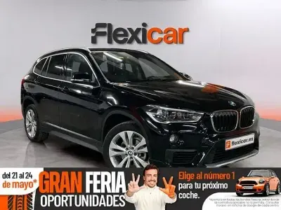 Käytetty BMW X1 116 HP (85 kW) 2019 Musta Katumaasturi