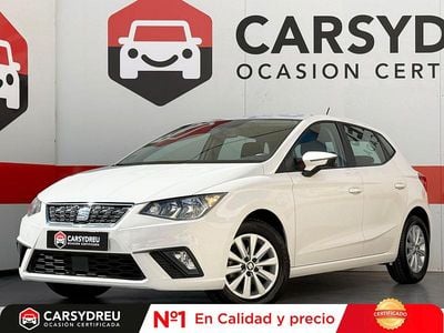 Usado Seat Ibiza Style 75 CV (55 kW) 2018 Blanco Utilitario