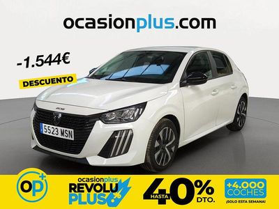 Usado Peugeot 208 Active 100 CV (73 kW) 2024 Blanco Utilitario