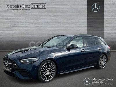 Azul Usado 2022 Mercedes C220 Familiar | 30.900 € (Precio justo)