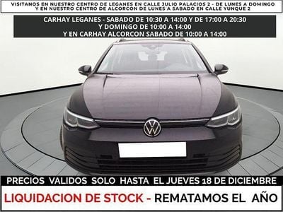 Negro Usado 2021 VW Golf VIII Life Familiar | 16.490 € (Precio justo)