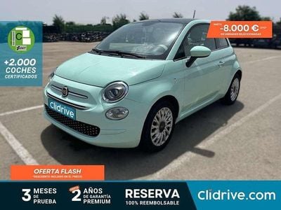 Usado Fiat 500 Lounge 69 CV (50 kW) 2019 Blanco Utilitario