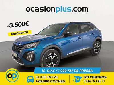 Usado Peugeot 2008 Allure 100 CV (73 kW) 2025 Azul SUV