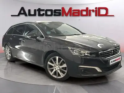 Usado Peugeot 508 SW GT-line 150 CV (110 kW) 2017 Gris / plata Familiar